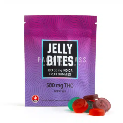Twisted Extracts Indica Jelly Bites Berry Mix Extra