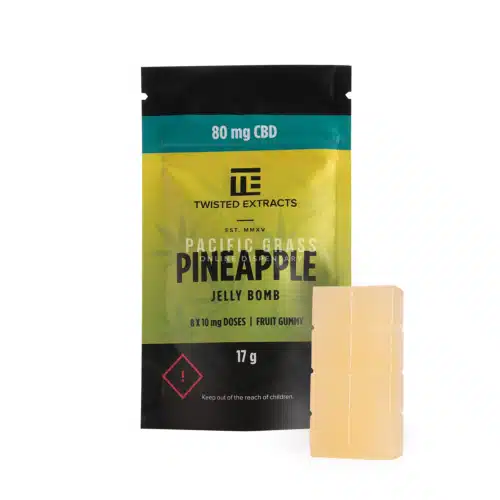 Twisted Extracts CBD Jelly Bomb Pineapple