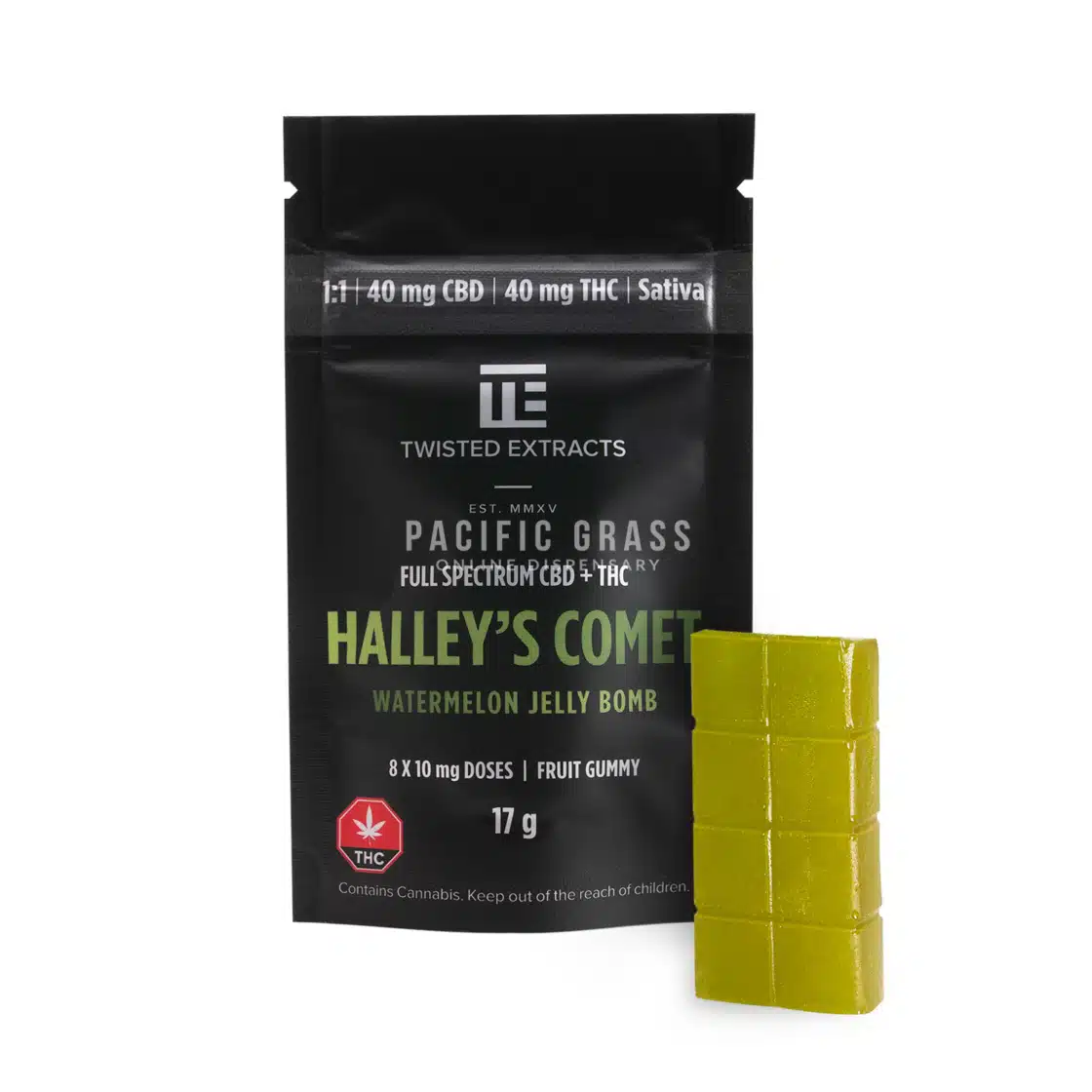 Twisted Extracts Halley's Comet 1:1 Jelly Bomb Watermelon
