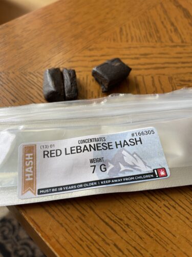 Red Lebanese Hash photo review