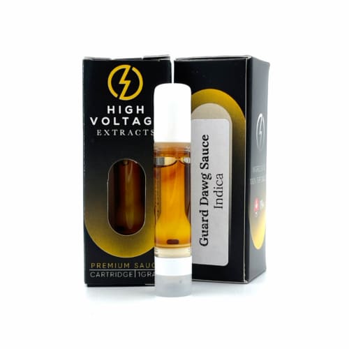 High Voltage Extracts Sauce Carts Guard Dawg