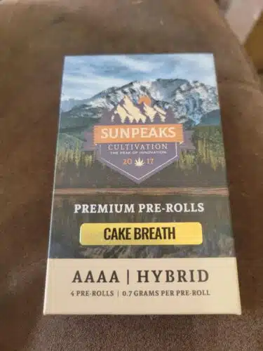 Sun Peaks Cultivation - Hybrid Premium Pre-Rolls photo review