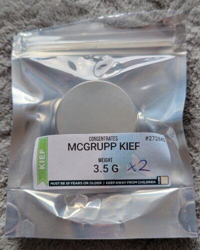 McGrupp Kief photo review