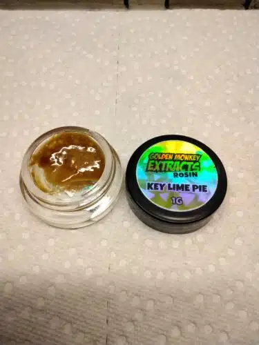 Golden Monkey Extracts - Solventless Hash Rosin - Key Lime Pie photo review