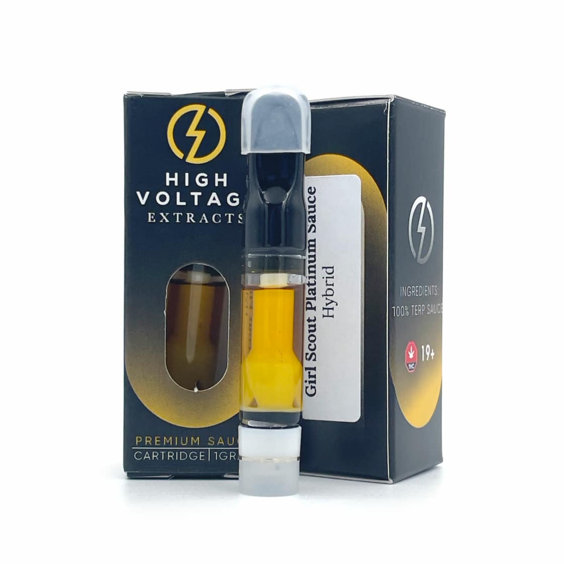 High Voltage Extracts Sauce Carts Girl Scout Platinum
