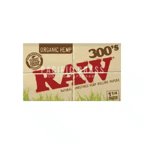 Raw Organic Hemp 300’s Pack