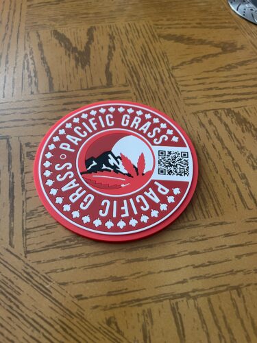 Pacific Grass Red Silicone Coaster photo review