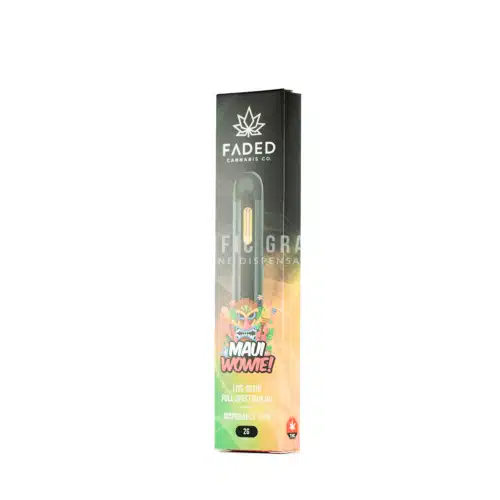 Faded Live Resin FSE Disposable Pen Maui Wowie