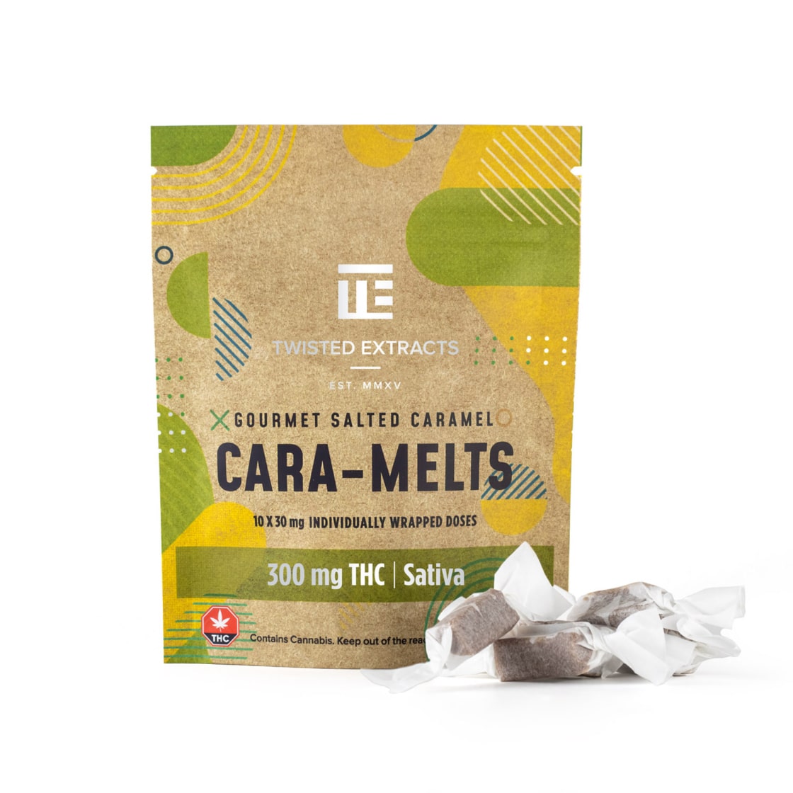 Twisted Edibles Salted Cara-Melts Sativa