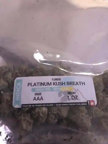 Platinum Kush Breath photo review