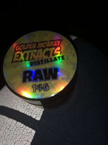Golden Monkey Extracts - D9 Premium THC Distillate photo review