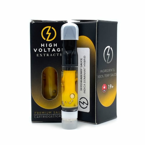 High Voltage Extracts Sauce Carts Shishkaberry