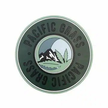 pacific grass silicone coaster