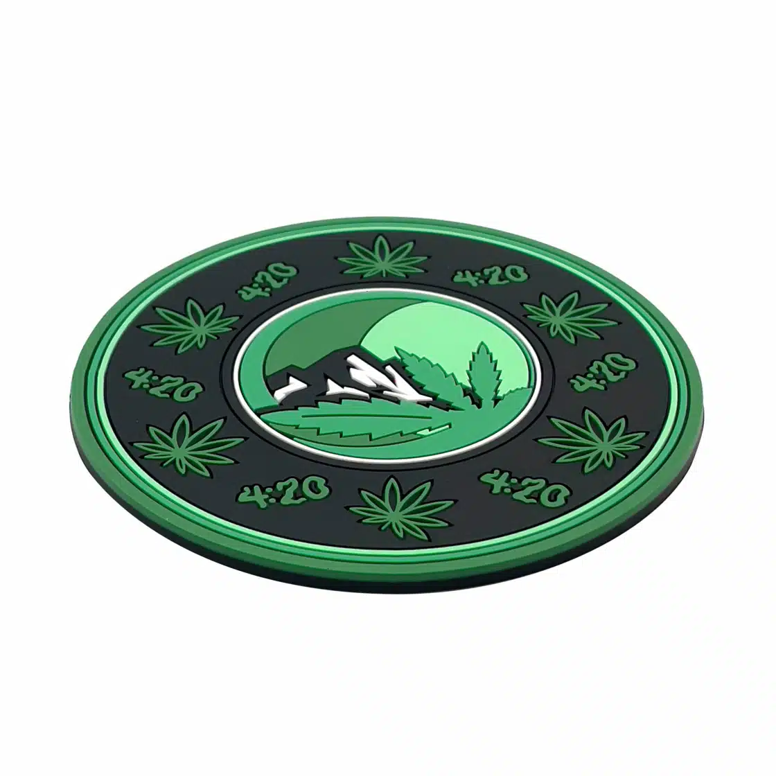 pacific grass 420 silicone Coasters