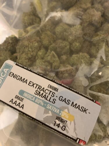 Enigma Extracts - Gas Mask - Smalls photo review
