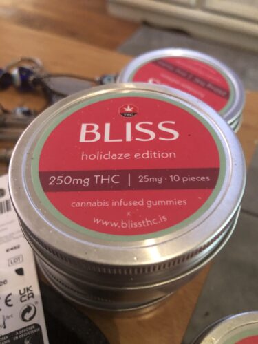 Bliss Gummies - Holidaze Edition - 250mg photo review
