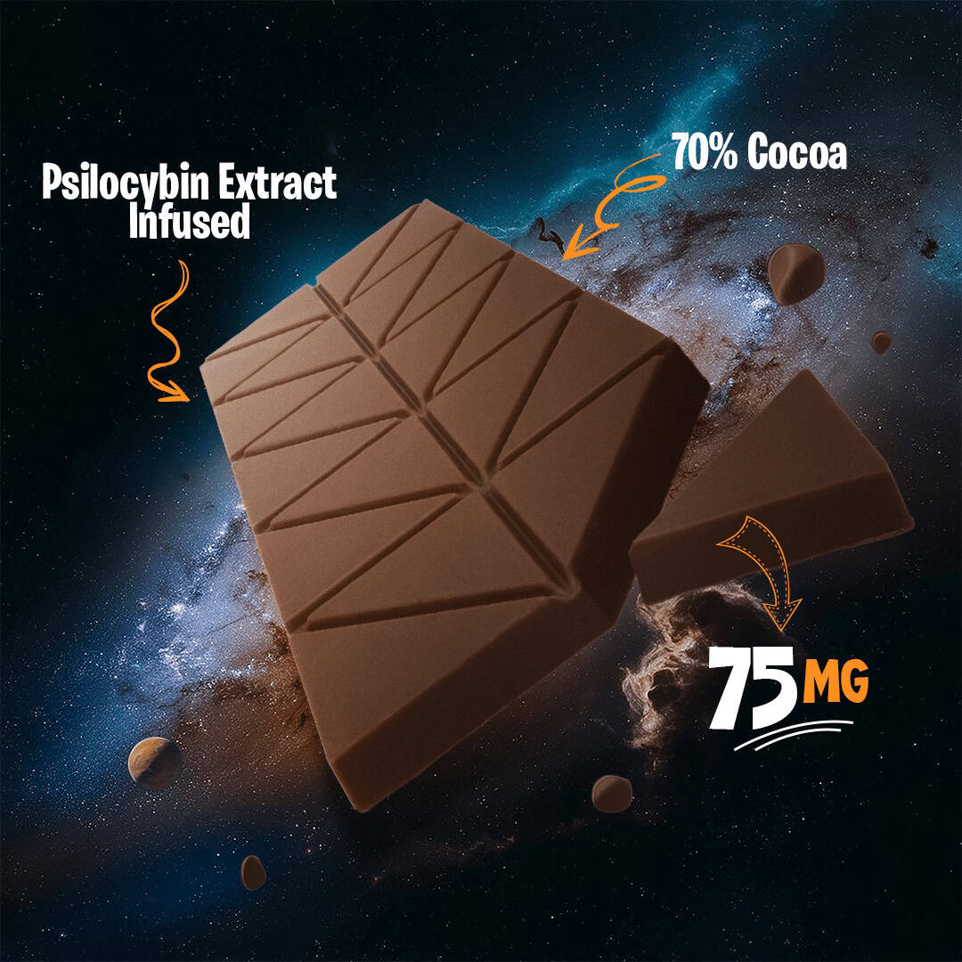 House Psilocybin Extract Chocolate - 1500mg