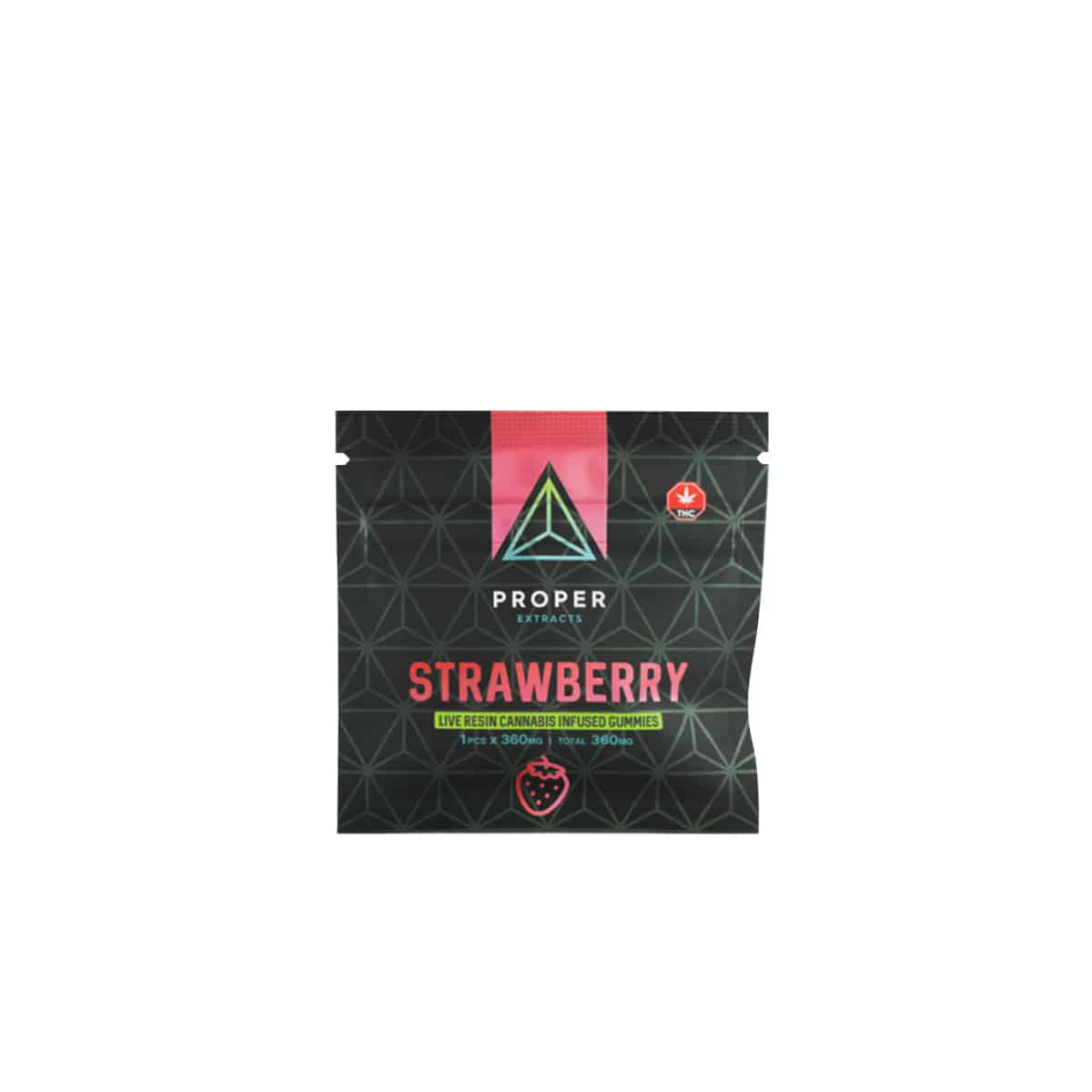 Proper Extracts Live Resin Infused Gummies Sample - Strawberry