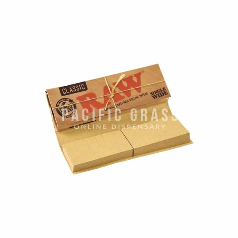 RAW Classic Connoisseur Pack - Single Wide Size W/ Tips