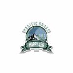 Pacific Grass 4/20 Magnet